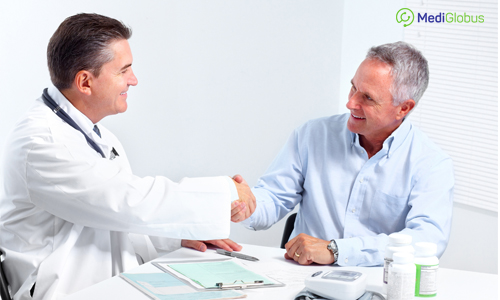 Diagnosis of prostate adenoma abroad