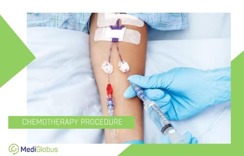 chemotherapy procedure iv injection