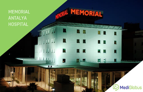 Memorial Hospital at Antalya Turkey
